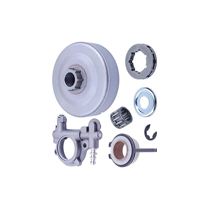 foto del prodotto kit pignone pompa olio 325 pitch 7 spline, per motosega stihl 026, ms 260, 1121 007 1043