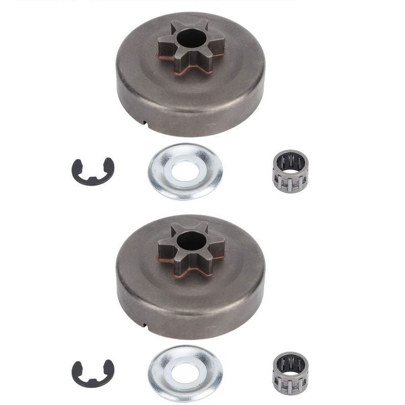 foto del prodotto kit pignone tamburo frizione 2 pezzi per stihl 017 018 021 023 025 ms170 ms180 ms210 ms230 ms250 1123 640 2003 aiperq
