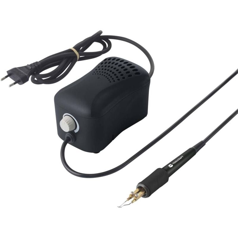 foto del prodotto kit pirografo 230 v ac 20 w punta creativa 670 c max toolcraft
