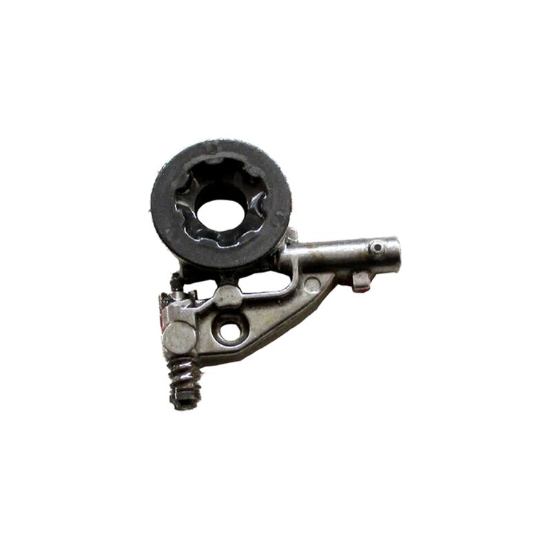 foto del prodotto kit pompa olio 3 8 7 denti per motosega husqvarna 340, 345, 350, 351, 353 compatibile