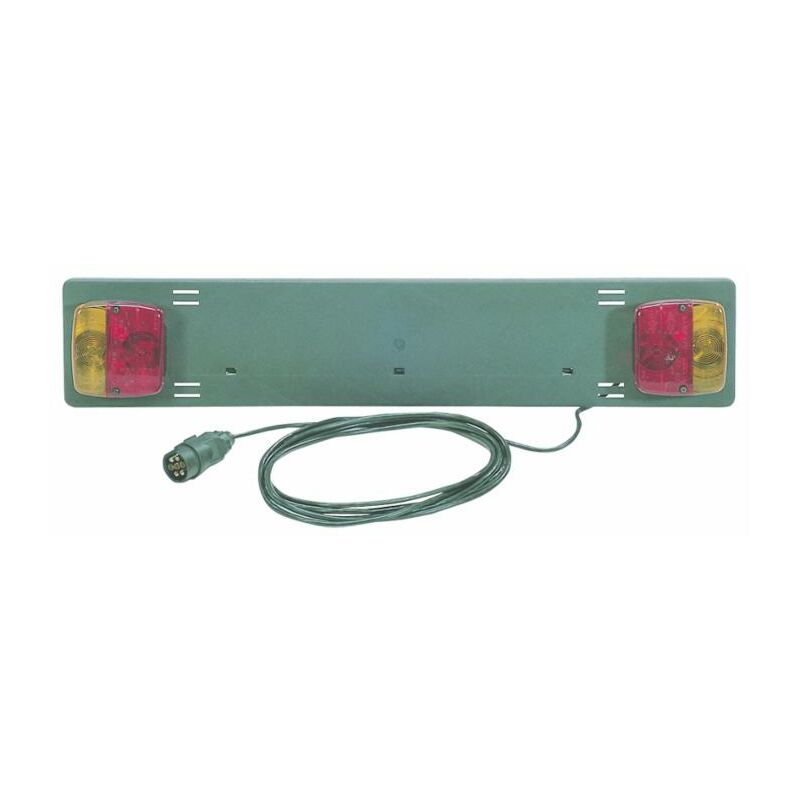 foto del prodotto kit portatarga 12 v in pvc e lunghezza 750mm
