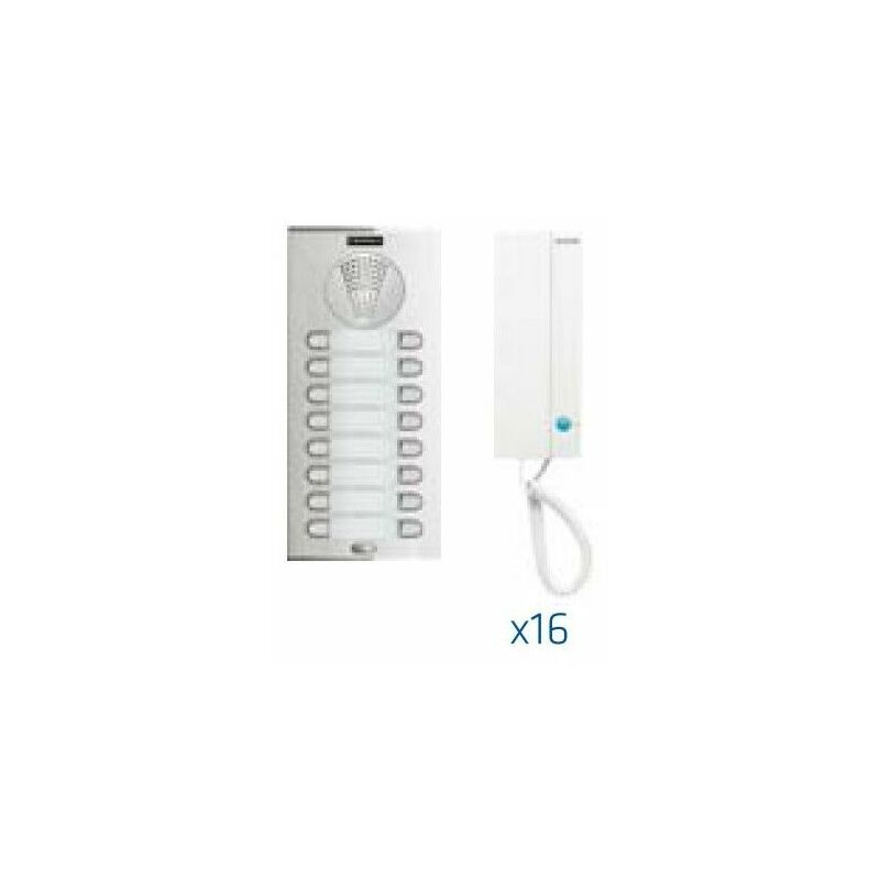 foto del prodotto kit portiere city 4 n 16 l fermax 4871