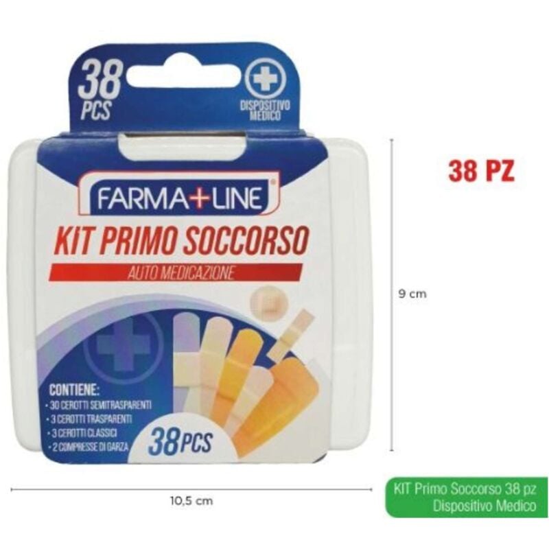 foto del prodotto kit primo soccorso 38pz 6500a casa 