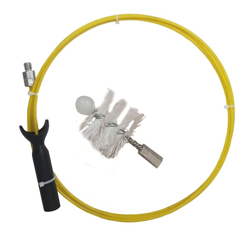 foto del prodotto kit pulipellet ideal star 80 mm lunghezza 3 mt