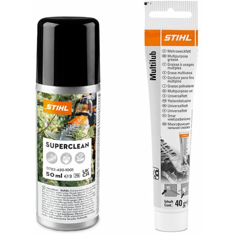 foto del prodotto kit pulizia e manutenzione tagliasiepi stihl care clean hs kit n 5