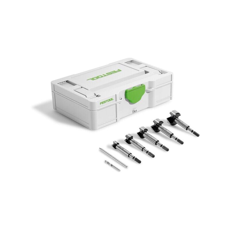 foto del prodotto kit punte da trapano forstner sys3 s 76 fb ce sort 5 festool 578110