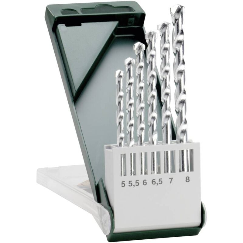 foto del prodotto kit punte per pietra 6 parti bosch accessories 2609255461 alberino cilindrico 1 kit
