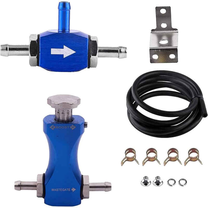 foto del prodotto kit regolatore di pressione della turbina turbocompressore, accessorio per turbocompressore, regolatore di pressione bilaterale in metallo, parti del