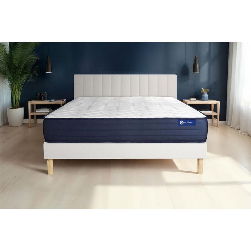 foto del prodotto kit rete e materasso matrimoniale actimemo life 160x195cm spessore 22cm memory foam molto rigido