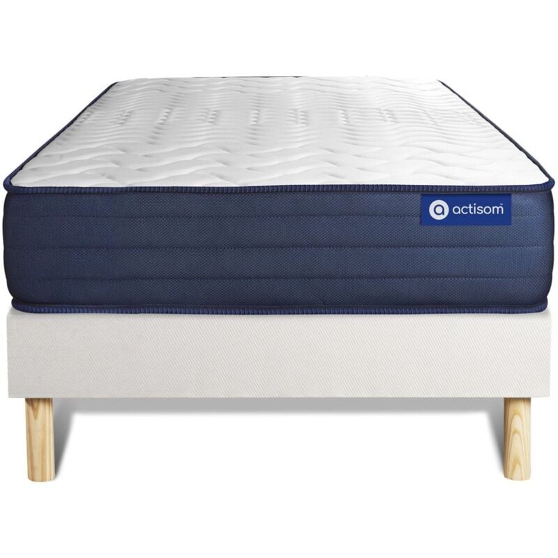 foto del prodotto kit rete e materasso matrimoniale actimemo life 80x200cm spessore 22cm memory foam molto rigido