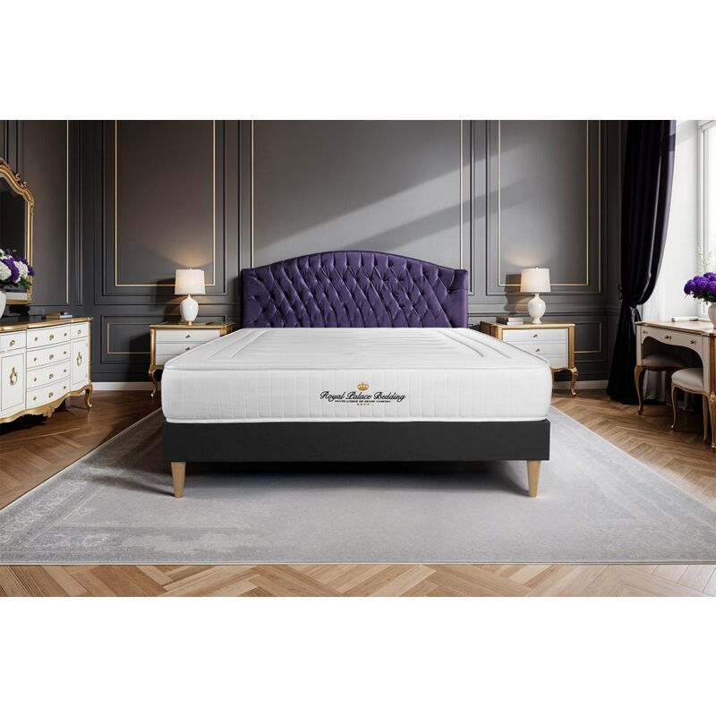 foto del prodotto kit rete e materasso matrimoniale nottingham 150 x 200cm spessore 20cm memory foam rigido