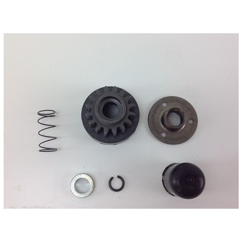 foto del prodotto kit ricambio pignone motore avviamento tecumseh denti 16 028026
