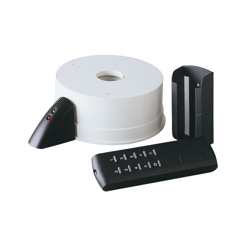 foto del prodotto kit ricevitore e telecomando a infrarossi per ventilatori nordik telenordik 5tr - vortice