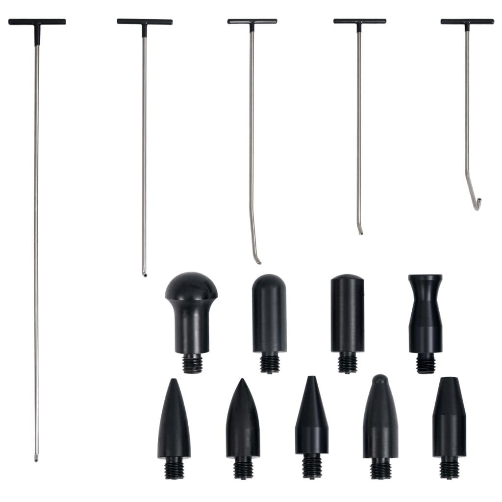 foto del prodotto kit riparazione ammaccature senza vernice 5 pezzi in acciaio inox 02 0003998