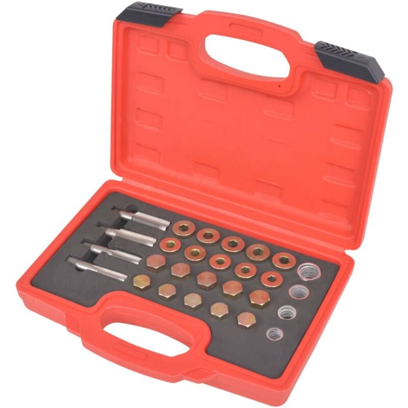 foto del prodotto kit riparazione tappo di scarico olio 64 pz set m13 m15 m17 m20
