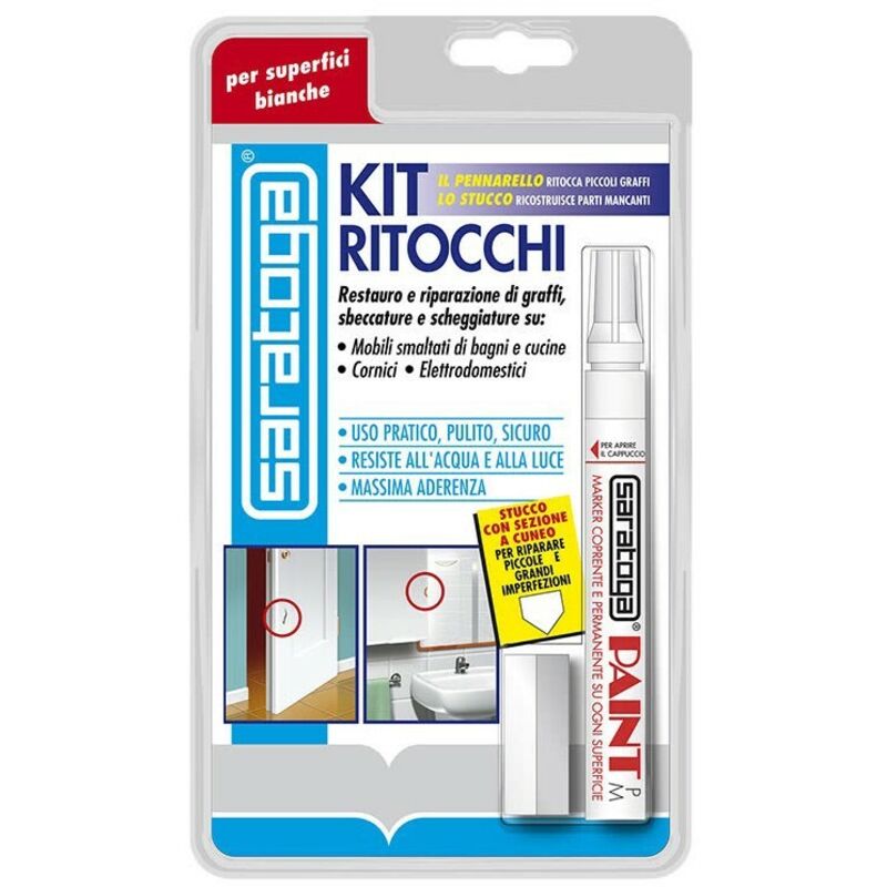 foto del prodotto kit ritocchi bianco saratoga