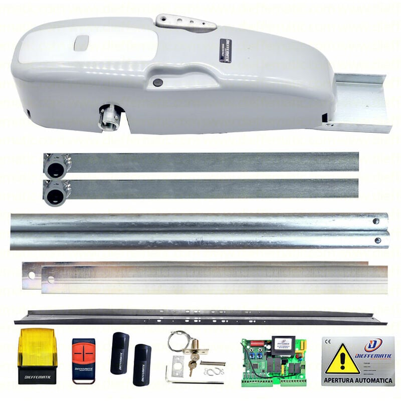 foto del prodotto kit rocket 24v porta basculante a contrappeso accessori encoder no saldature