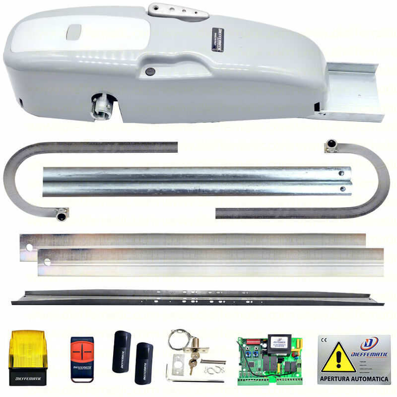 foto del prodotto kit rocket porta basculante a contrappeso con accessori 230v no saldature