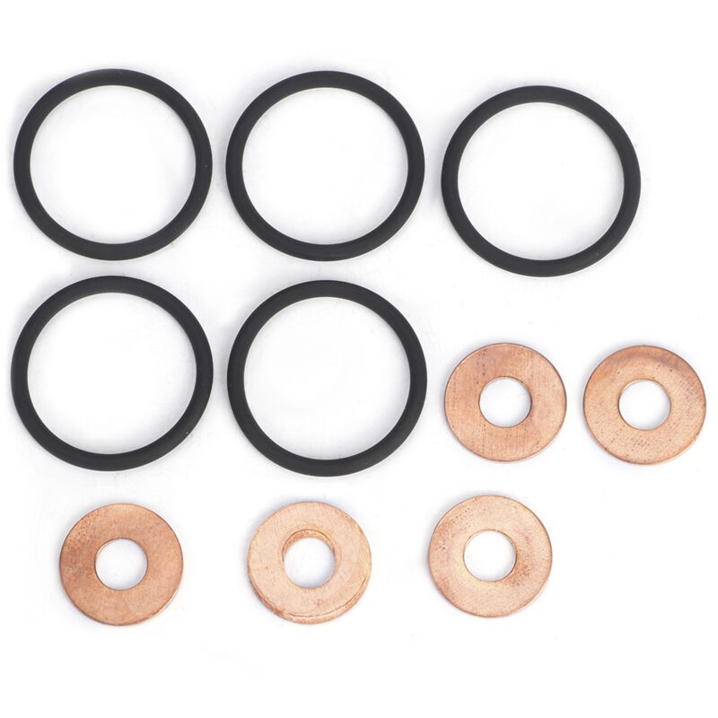 foto del prodotto kit rondella o ring di tenuta iniettore diesel err7004 adatto per land rover discovery 2 defender td5 eosnow