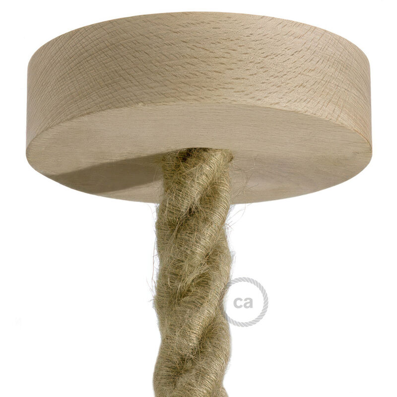 foto del prodotto kit rosone in legno per cordone 2xl