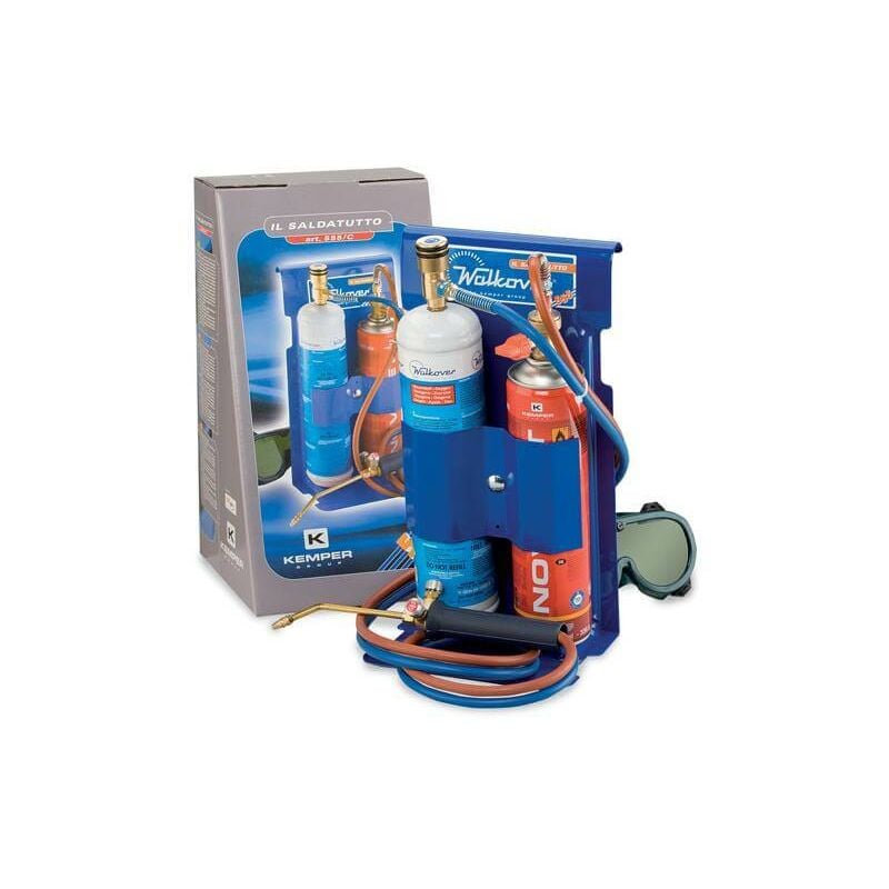 foto del prodotto kit saldatura oxygas con accessori