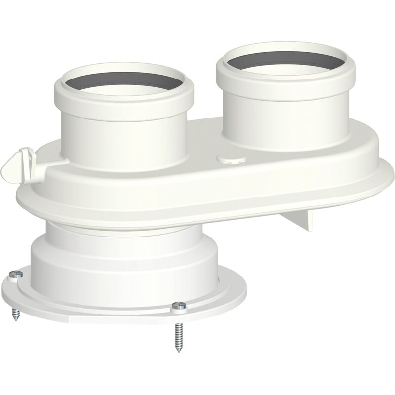foto del prodotto kit scarico fumi sdoppiato 80 80 per caldaie bosch a condensazione