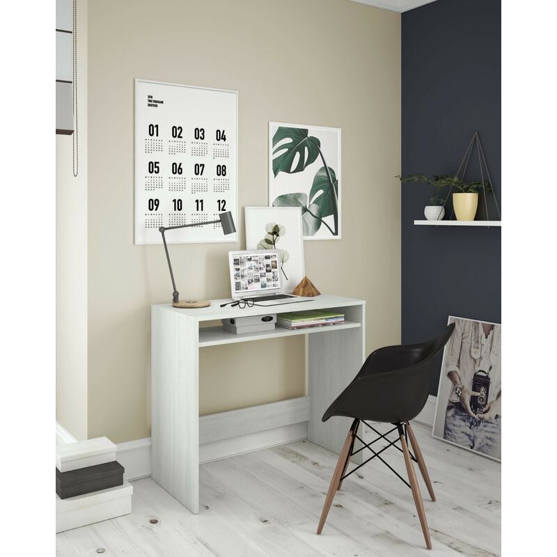foto del prodotto kit scrivaniastar cm.79x43x78h bianco alpes fores habitat pz 1,0