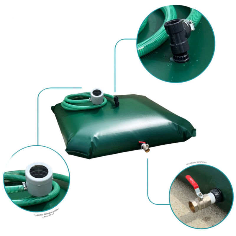 foto del prodotto kit serbatoio flessibile 500l 105804 1 aqualux