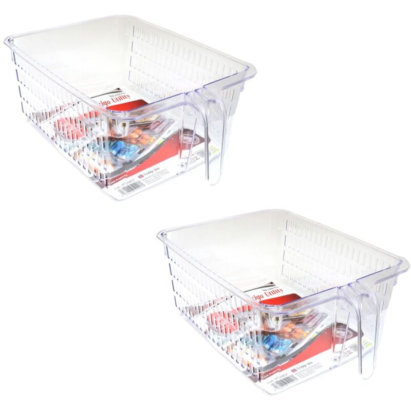 foto del prodotto kit set 2 pz maury s vaschetta contenitore per frigorifero 31 x 23 x h13 cm
