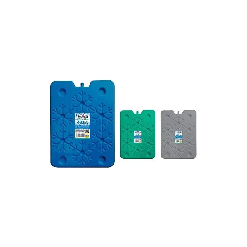 foto del prodotto kit set 3 pz maury s ghiaccio sintetico per borsa termica 2pz da 200gr