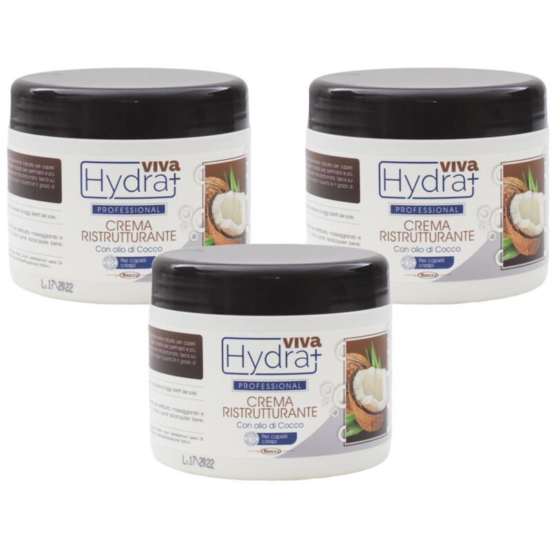 foto del prodotto kit set 3 pz maury s professional crema ristrutturante capelli crespi con olio