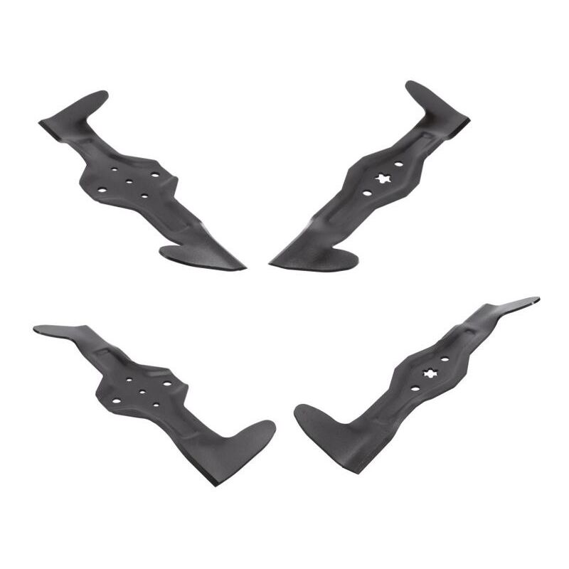 immagine 0 del prodotto kit set 4 lame trattorino rasaerba compatibile husqvarna jonsered ct135 ct151
