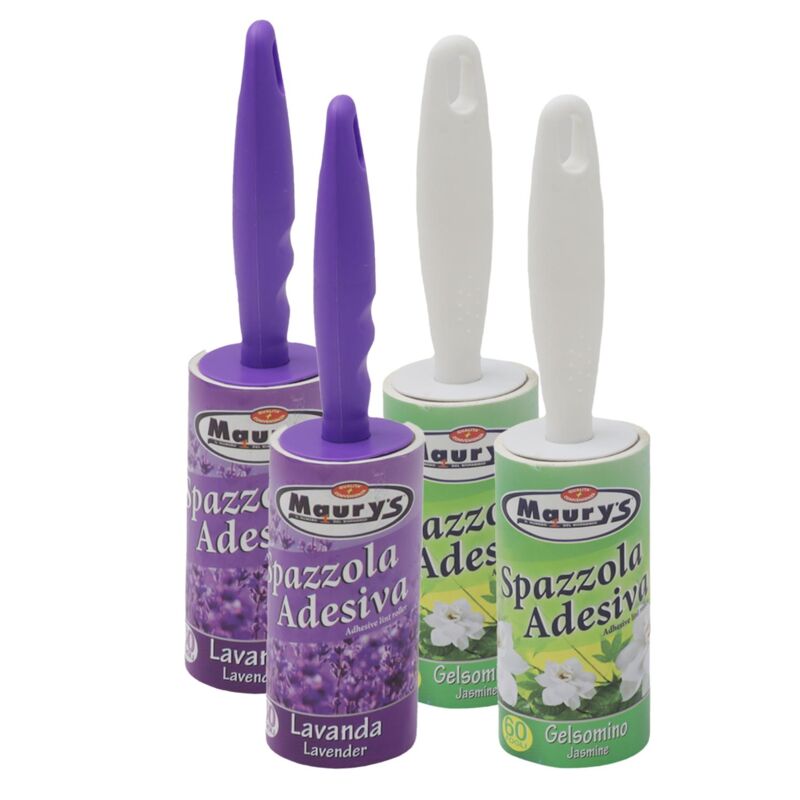 foto del prodotto kit set 4 maury s roller levapelucchi profumato da 60 fogli profumi assortiti
