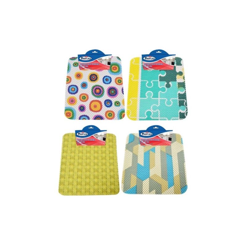 foto del prodotto kit set 4 pz maury s tappetino soft per lavello con fantasia 40 x 32 cm