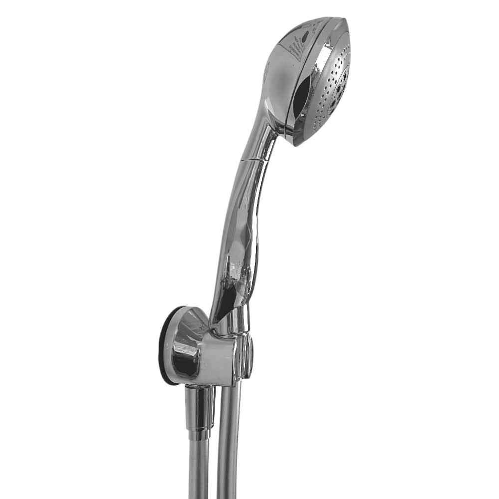 foto del prodotto kit set doccia multigetto idromassaggio con supporto in ottone