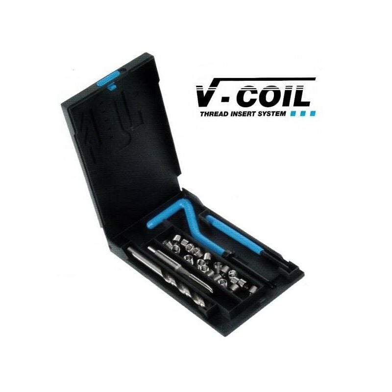foto del prodotto kit set helicoil ripristina riparazione filetti rovinati fermec v coil