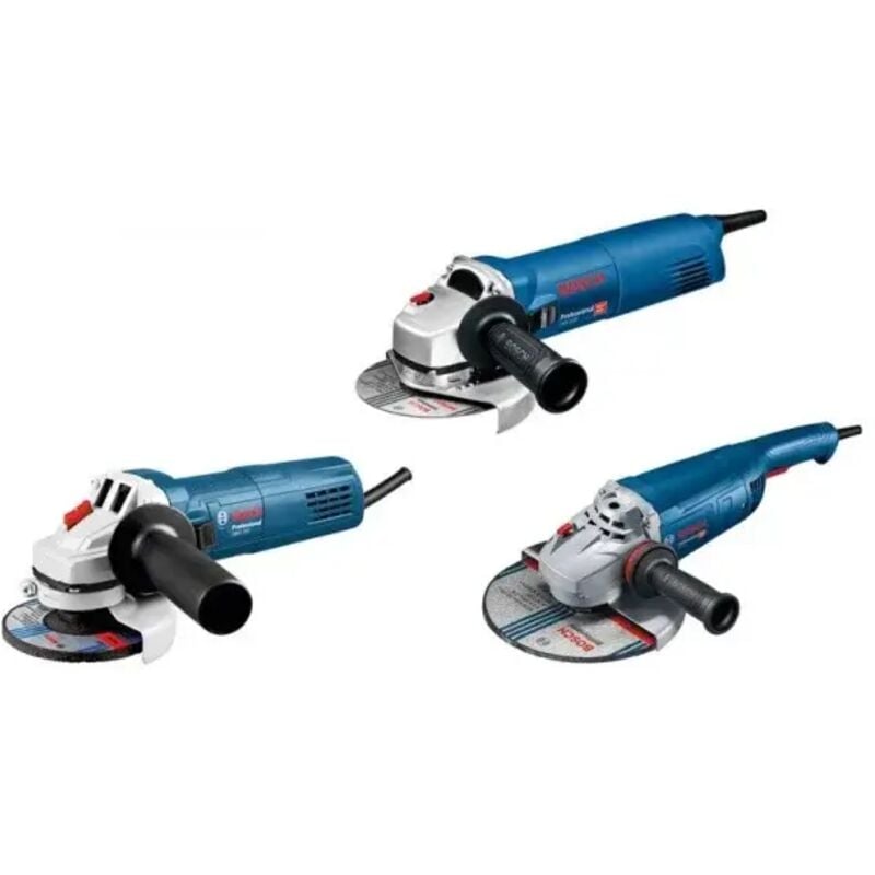 foto del prodotto kit smerigliatrici angolari professional gws 22 230 j gws 1000 gws 750 bosch