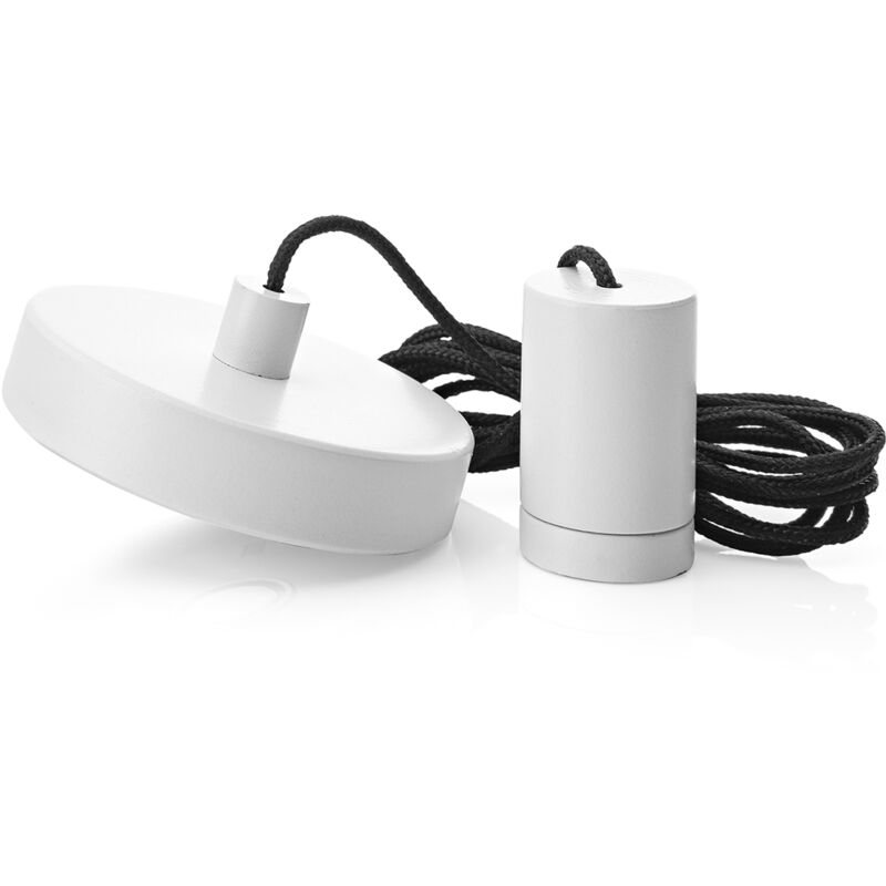foto del prodotto kit sospensione magnet alluminio bianco