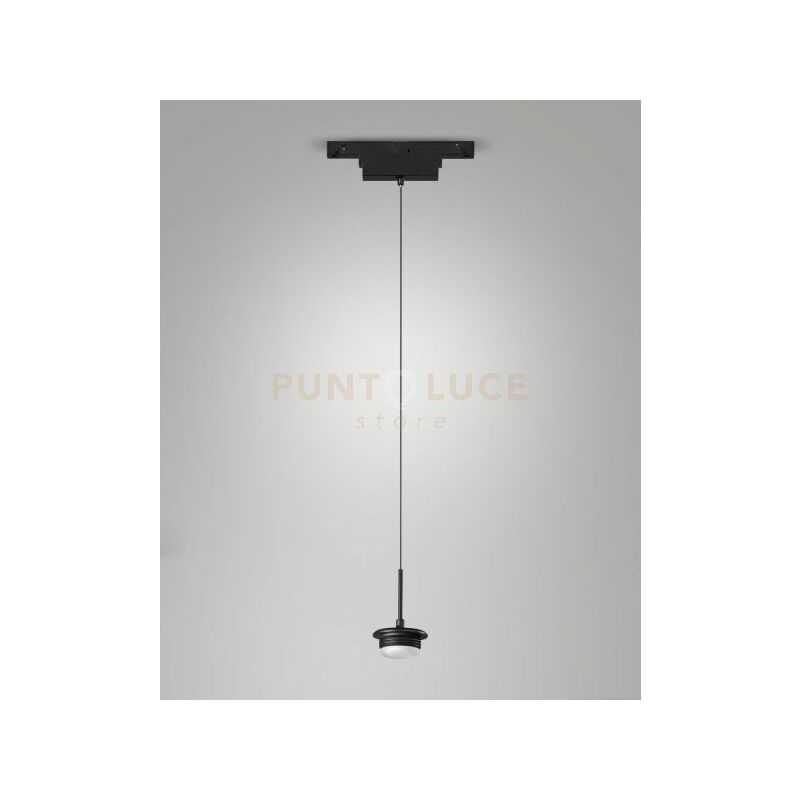 foto del prodotto kit sospensione per sistema binario 48v 8w cct 2700 3000 4000k 750lm nero