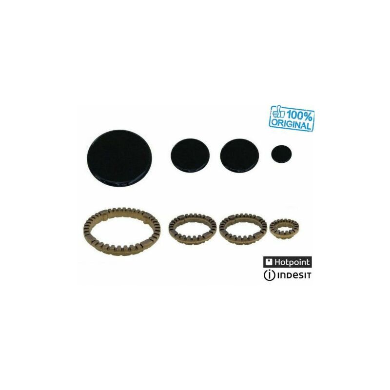 foto del prodotto kit spartifiamma cappellotti cucina ariston indesit originale c00053055 (34652)