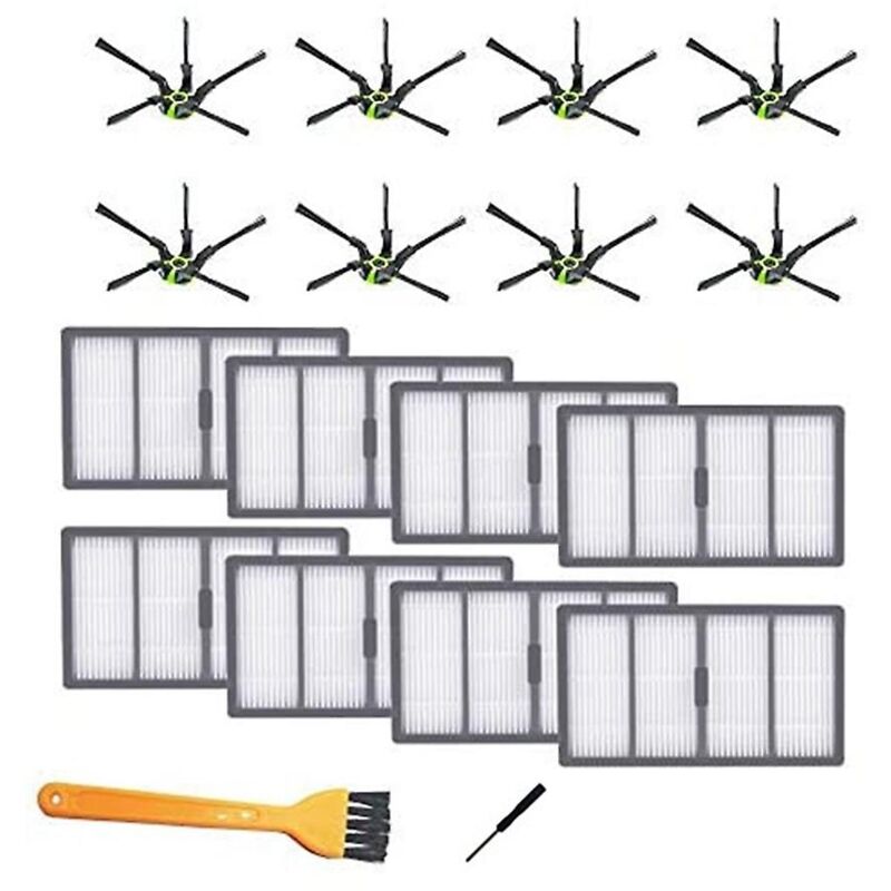 foto del prodotto kit spazzola per bordi filtro hepa per irobot roomba serie s s9 9150 s9 