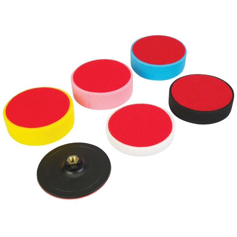 foto del prodotto kit spugne di lucidatura a strappo 6 p.zi 150 x 50 mm
