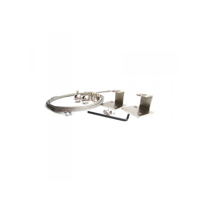 foto del prodotto kit staffe fissaggio a sospensione per lampada plafoniera led codice sv1260