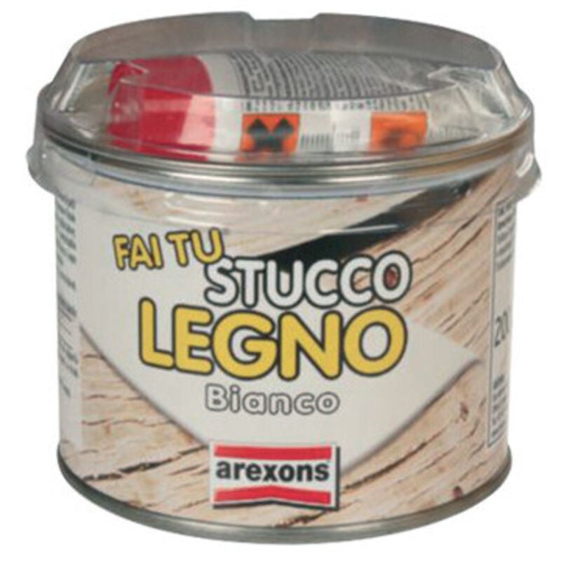 foto del prodotto kit stucco legno 200 g noce, pronto all uso universale