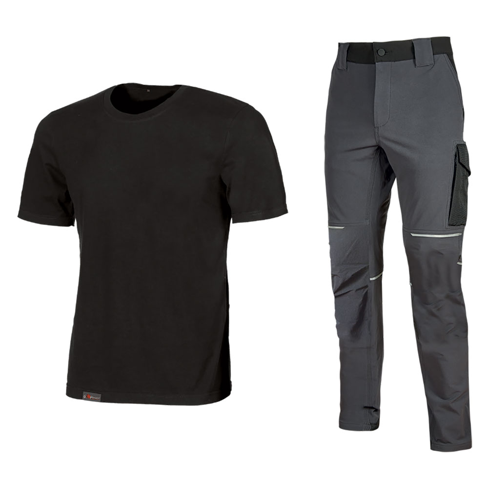 foto del prodotto kit t shirt e pantalone 39 work wear 39 tg. s