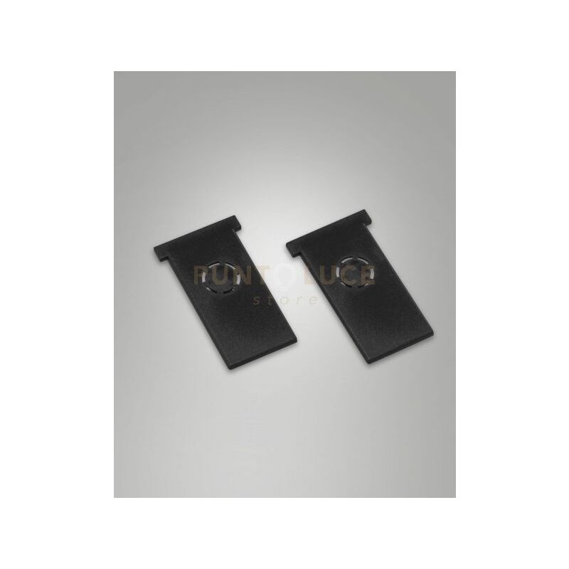 foto del prodotto kit tappi chiusura sistema binario track 48v nero incasso 5,4cm