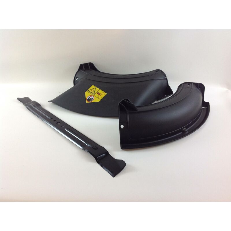 immagine 0 del prodotto kit tappo mulching lama e deflettore trattorino tagliaerba minirider 76 sde mtd