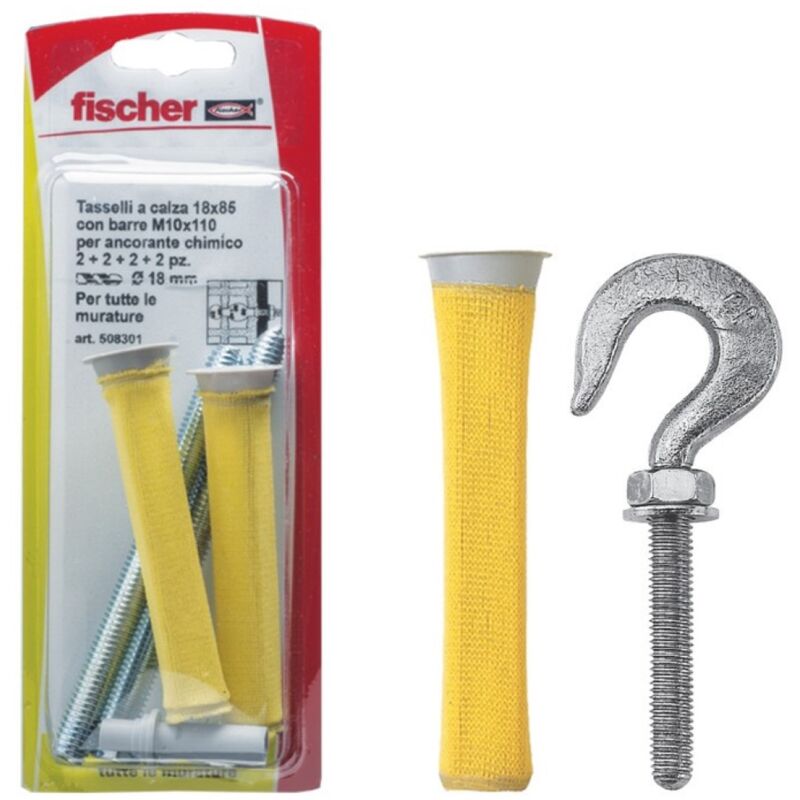 foto del prodotto kit tasselli e ganci fischer