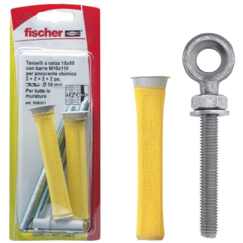 foto del prodotto kit tasselli e occhioli fischer