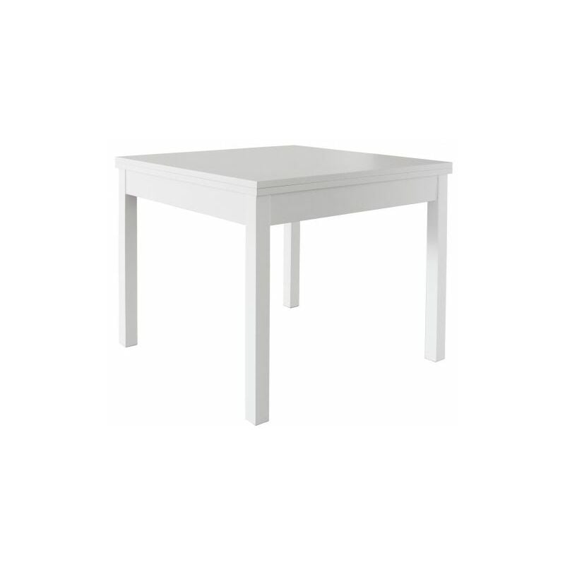 foto del prodotto kit tavolo cm.90x90 180librobianco frassin.